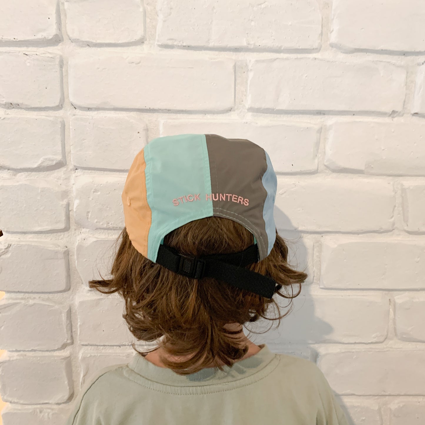 TODDLER AND KIDS 5 PANELS NYLON HAT - COLOURFUL