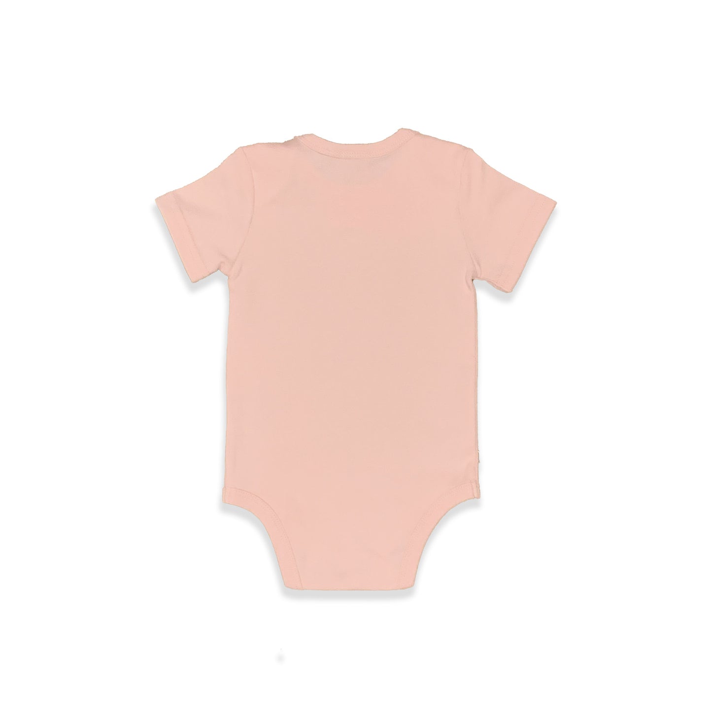 HAND SIGN SHORT SLEEVE BODYSUIT - PINK COLOUR