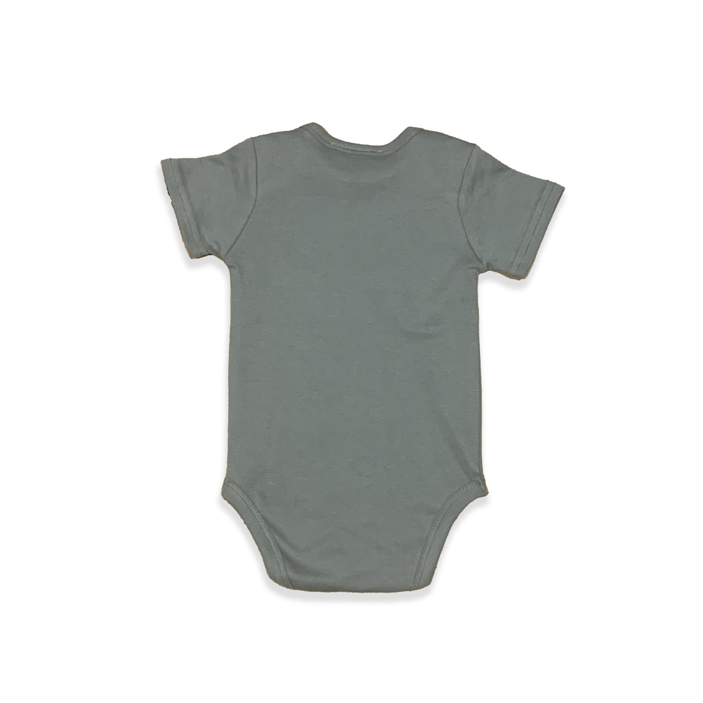 HAND SIGN SHORT SLEEVE BODYSUIT - STONE COLOUR