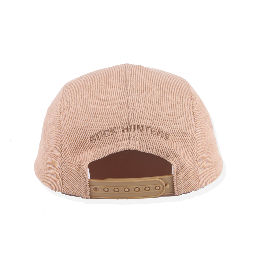 TODDLER AND KIDS 5 PANELS CORDUROY HAT - BEIGE