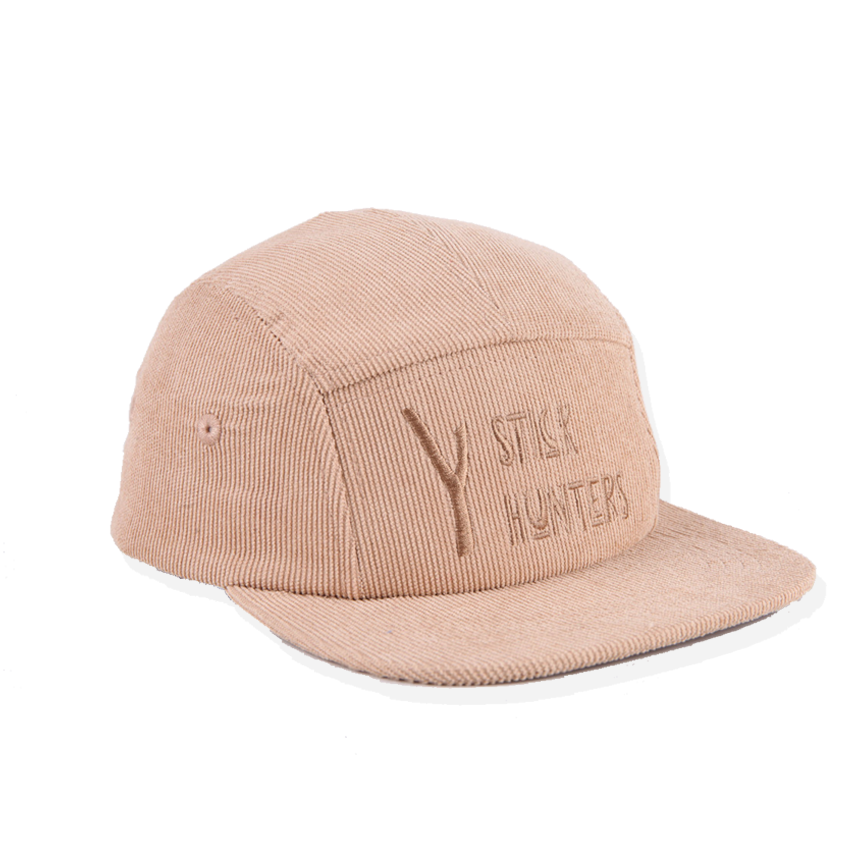 TODDLER AND KIDS 5 PANELS CORDUROY HAT - BEIGE