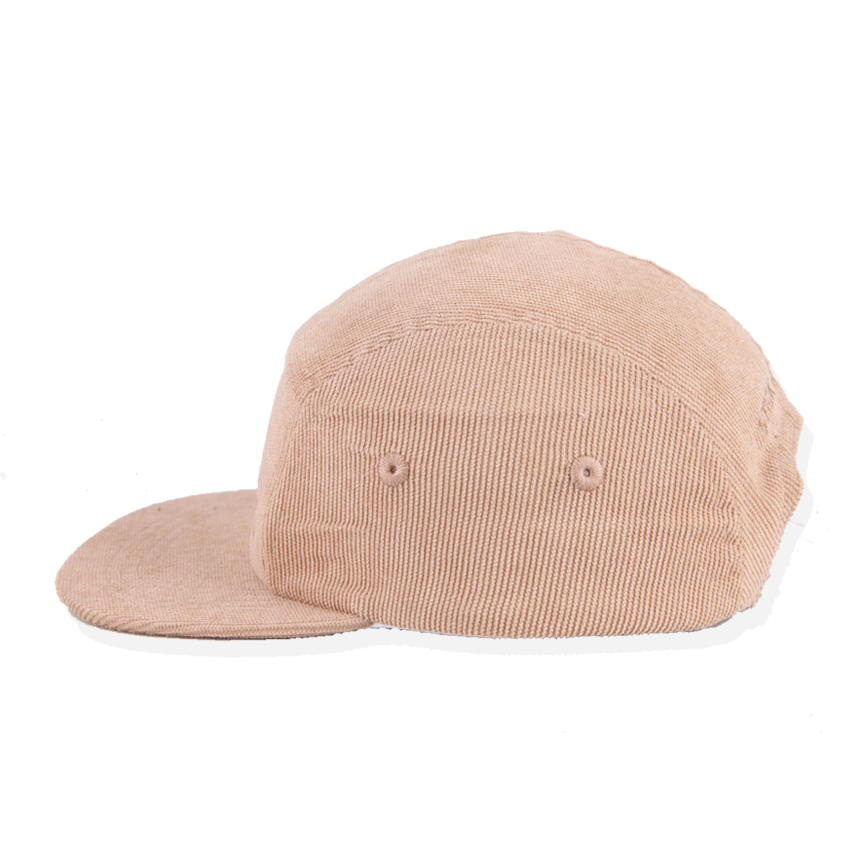 TODDLER AND KIDS 5 PANELS CORDUROY HAT - BEIGE