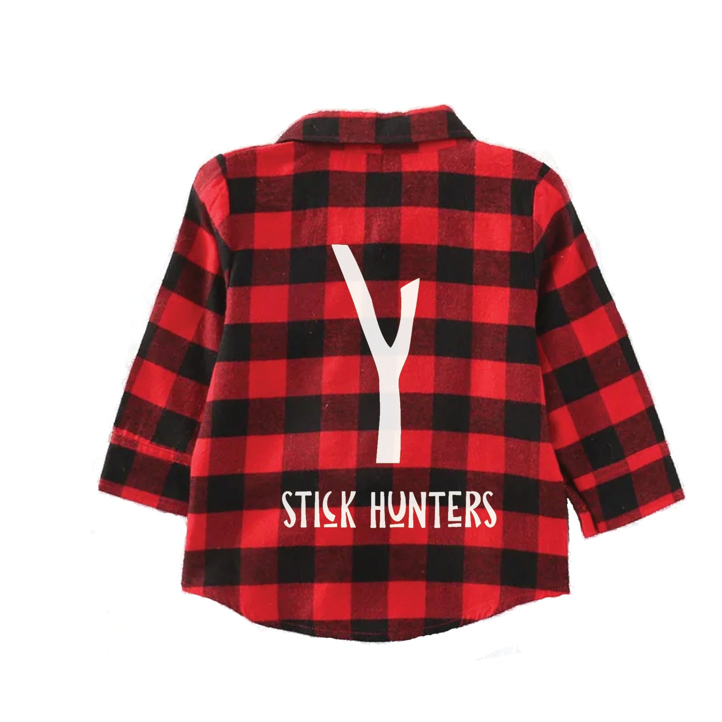 STICK HUNTERS PLAID SHIRT - RED